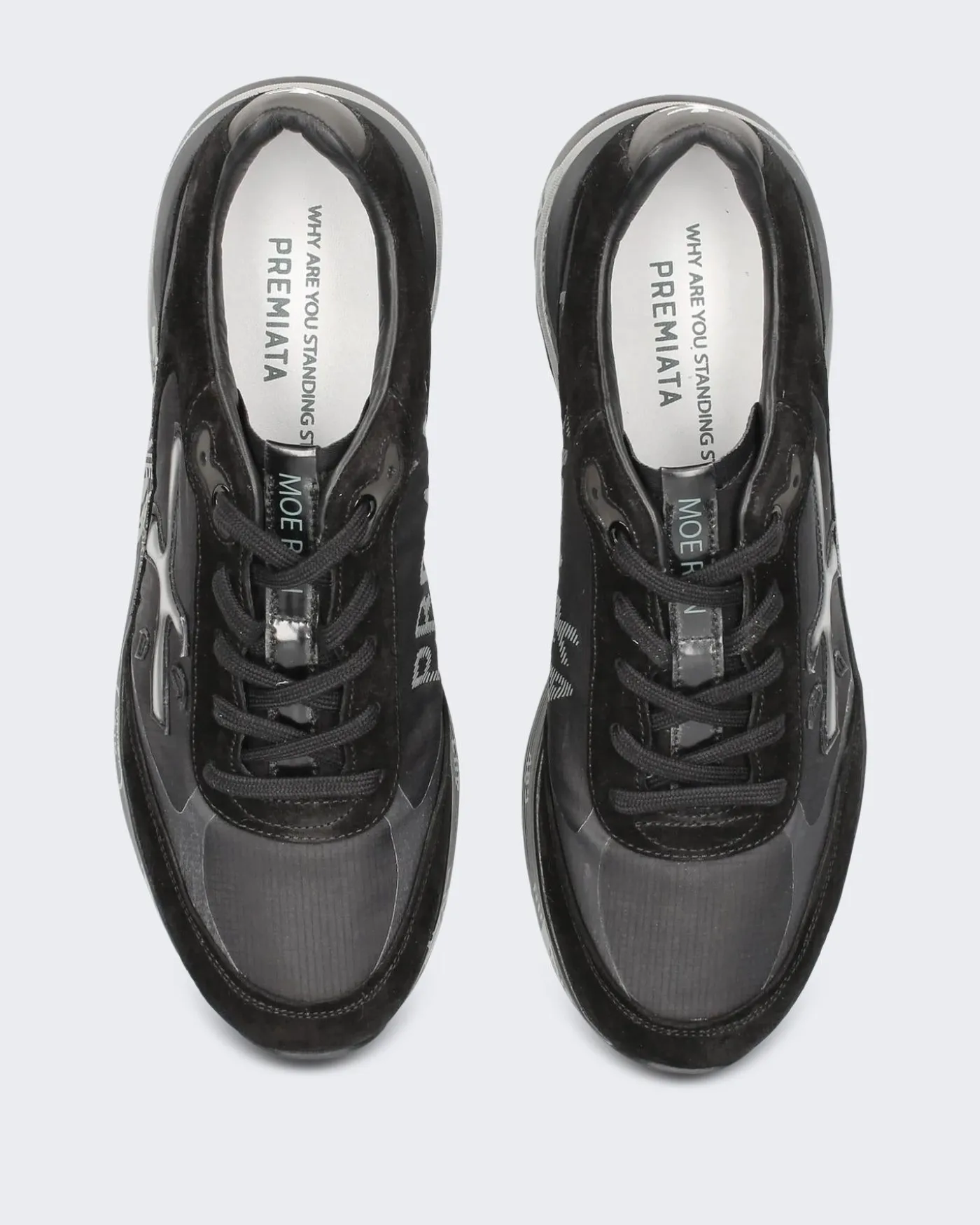 Heren Moerun Sneaker Zwart