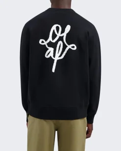 Heren Monogram Graphic Crewneck