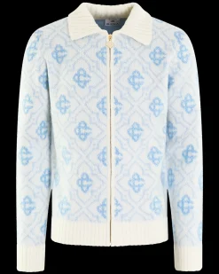 Heren Monogram Zip UP