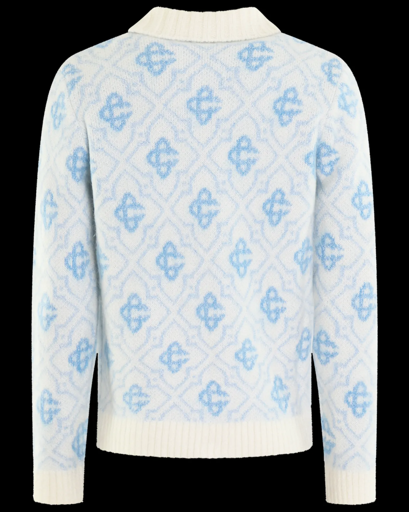 Heren Monogram Zip UP