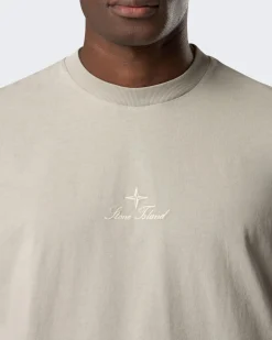 Heren Multiaxial Sashiko Shirt Beige