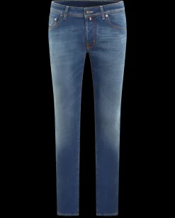 Heren Nick Slim Jeans Blauw