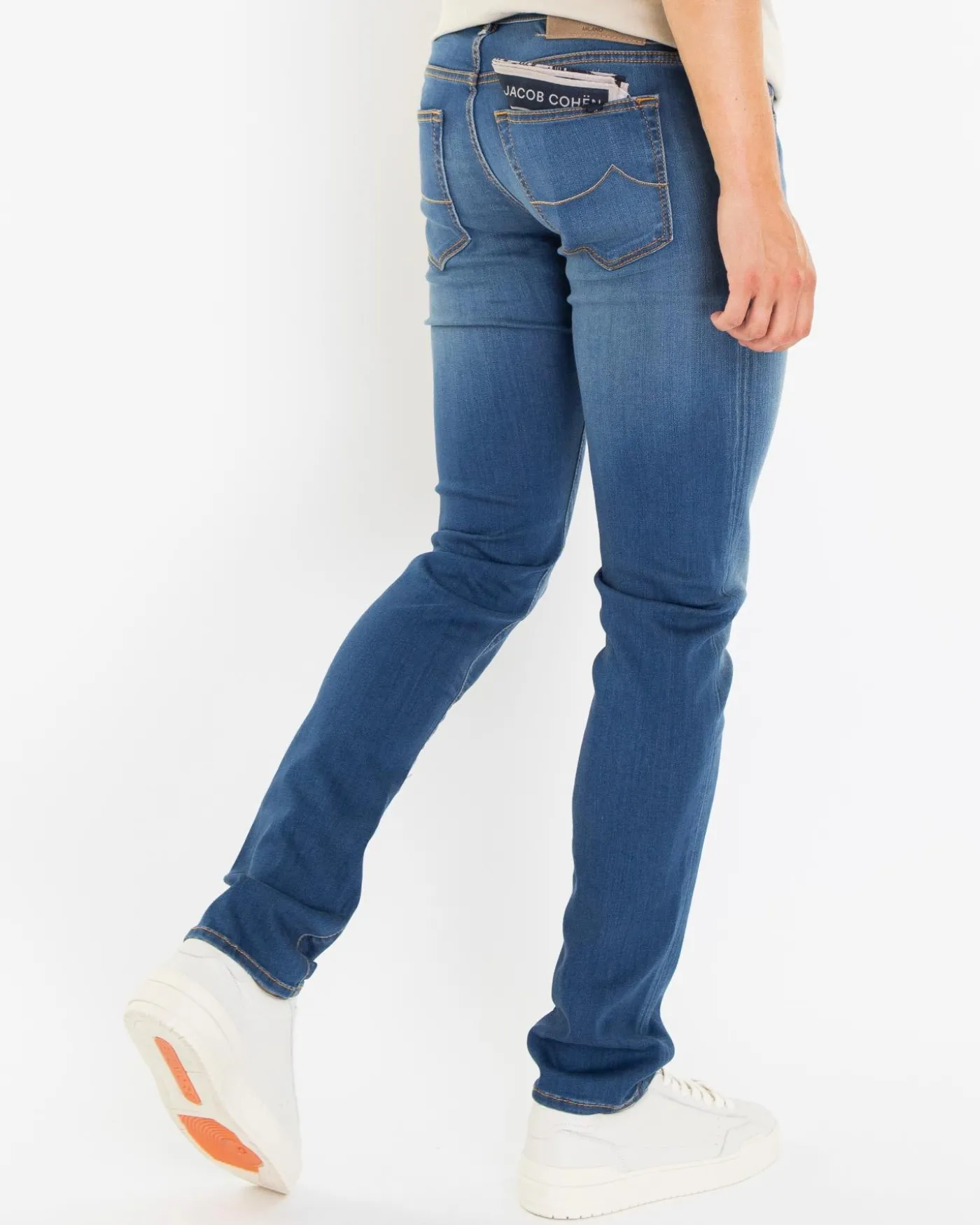 Heren Nick Slim Jeans Blauw