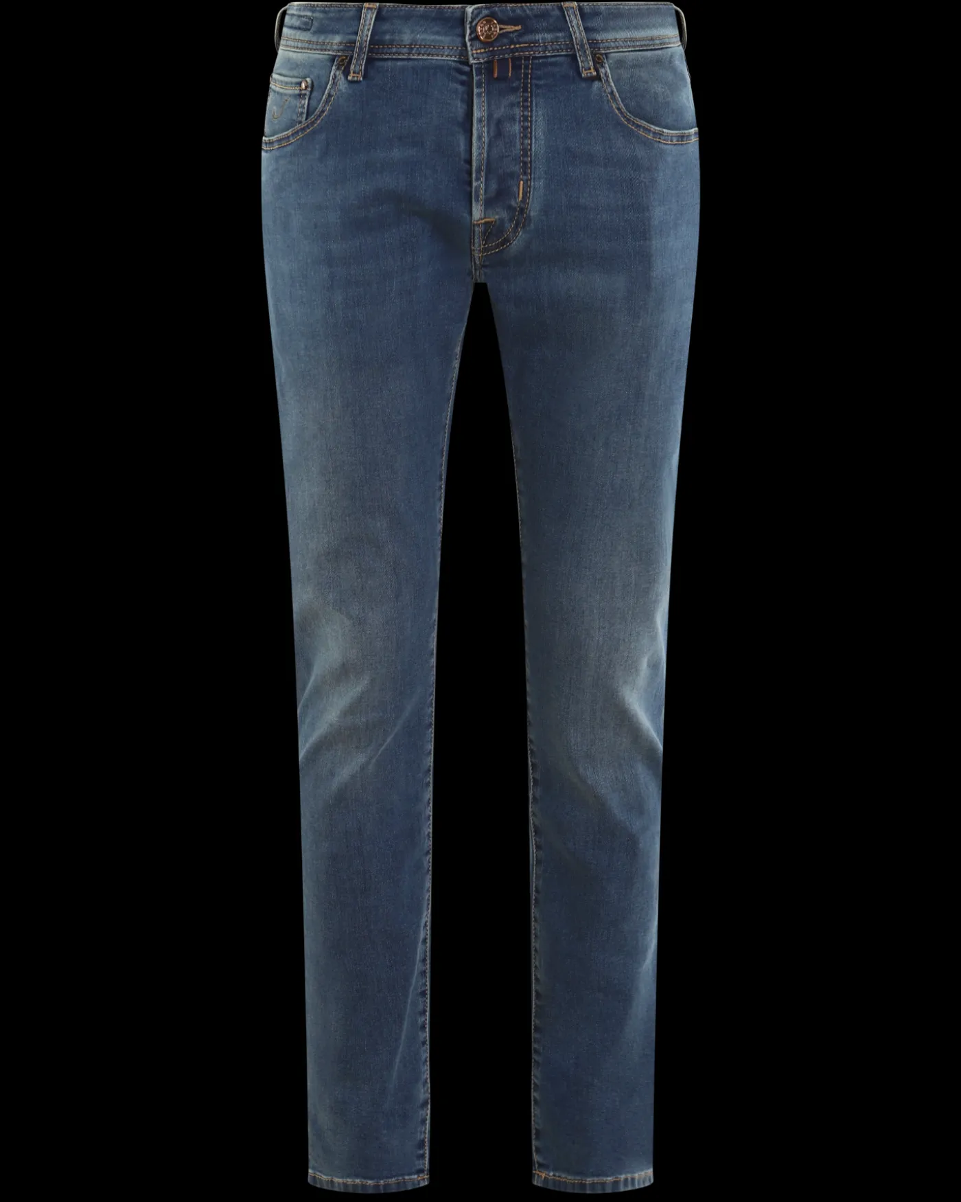 Heren Nick Slim Jeans Blauw