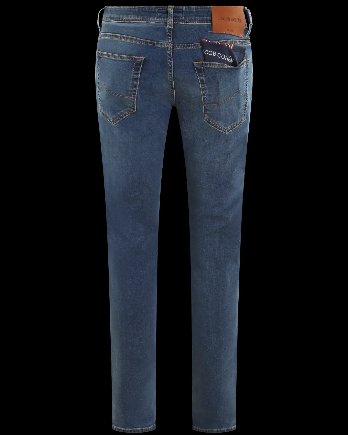 Heren Nick Slim Jeans Blauw