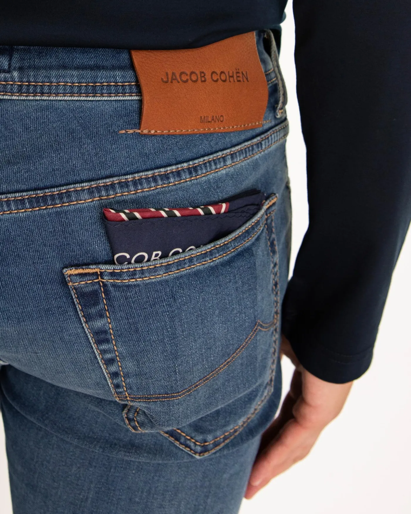 Heren Nick Slim Jeans Blauw