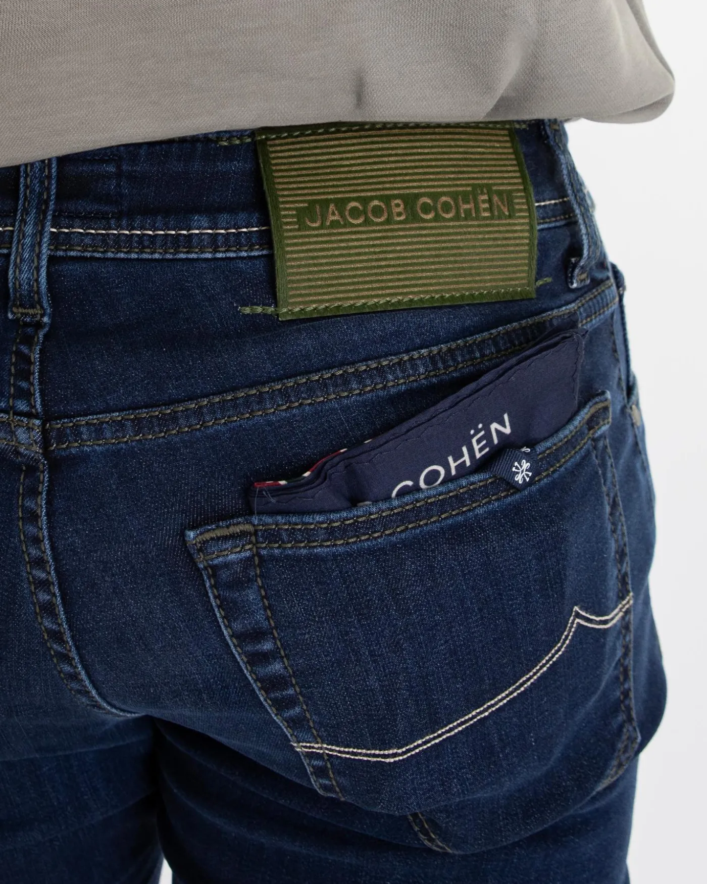 Heren Nick Slim Jeans Blauw