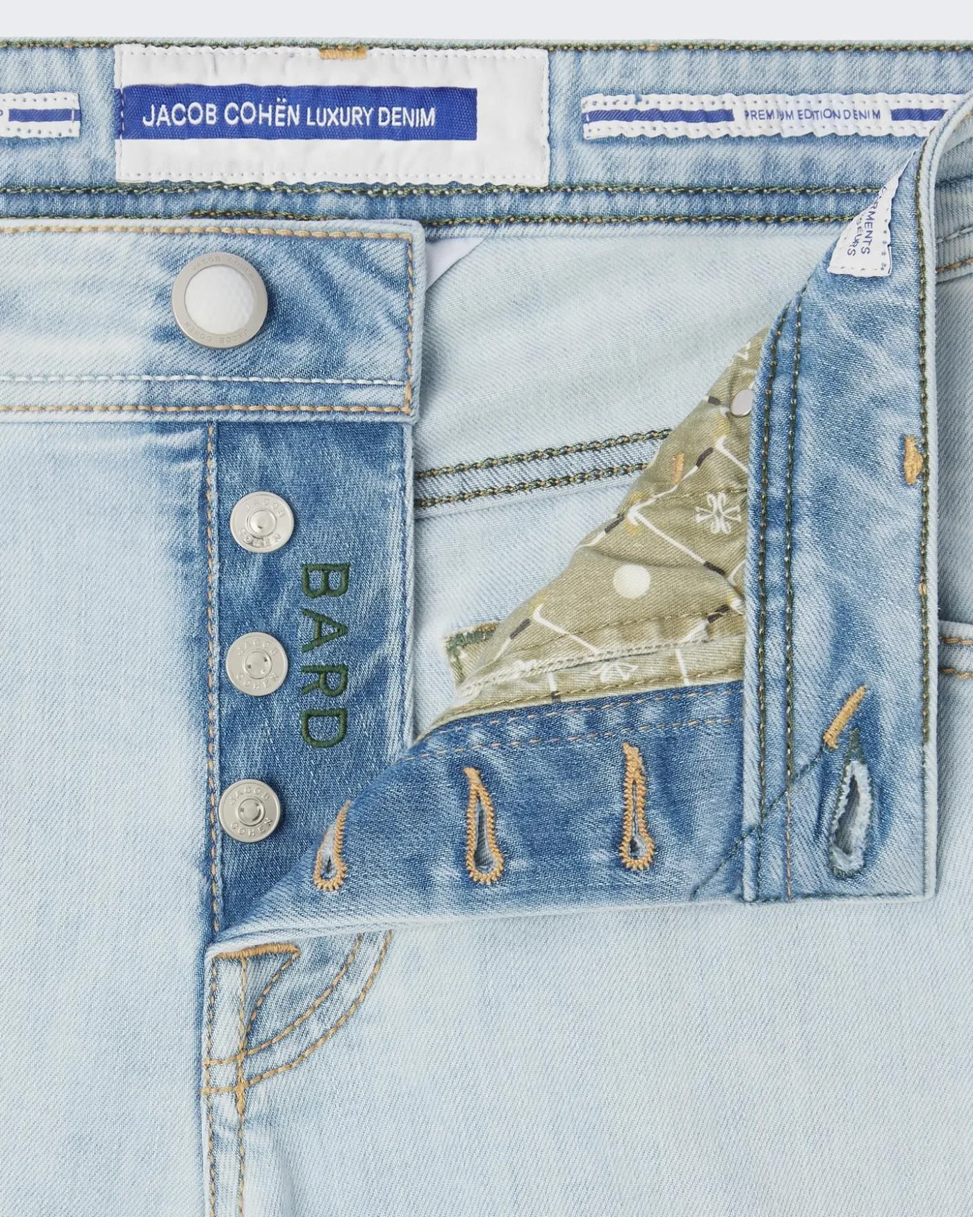 Heren Nick Slim Jeans Blauw