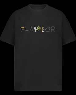 Heren Objects T-Shirt Zwart