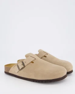 Heren Olivier Pantoffel Dark Beige