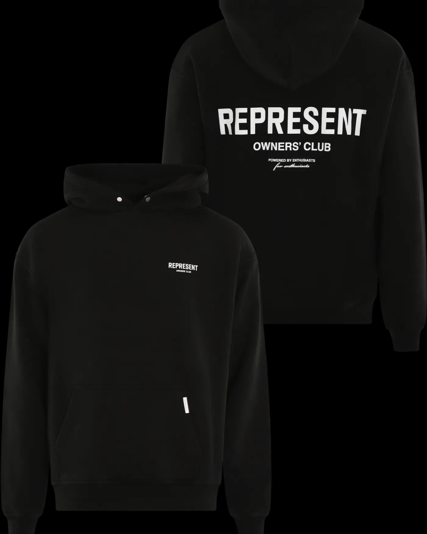 Heren Owners Club Hoodie Zwart