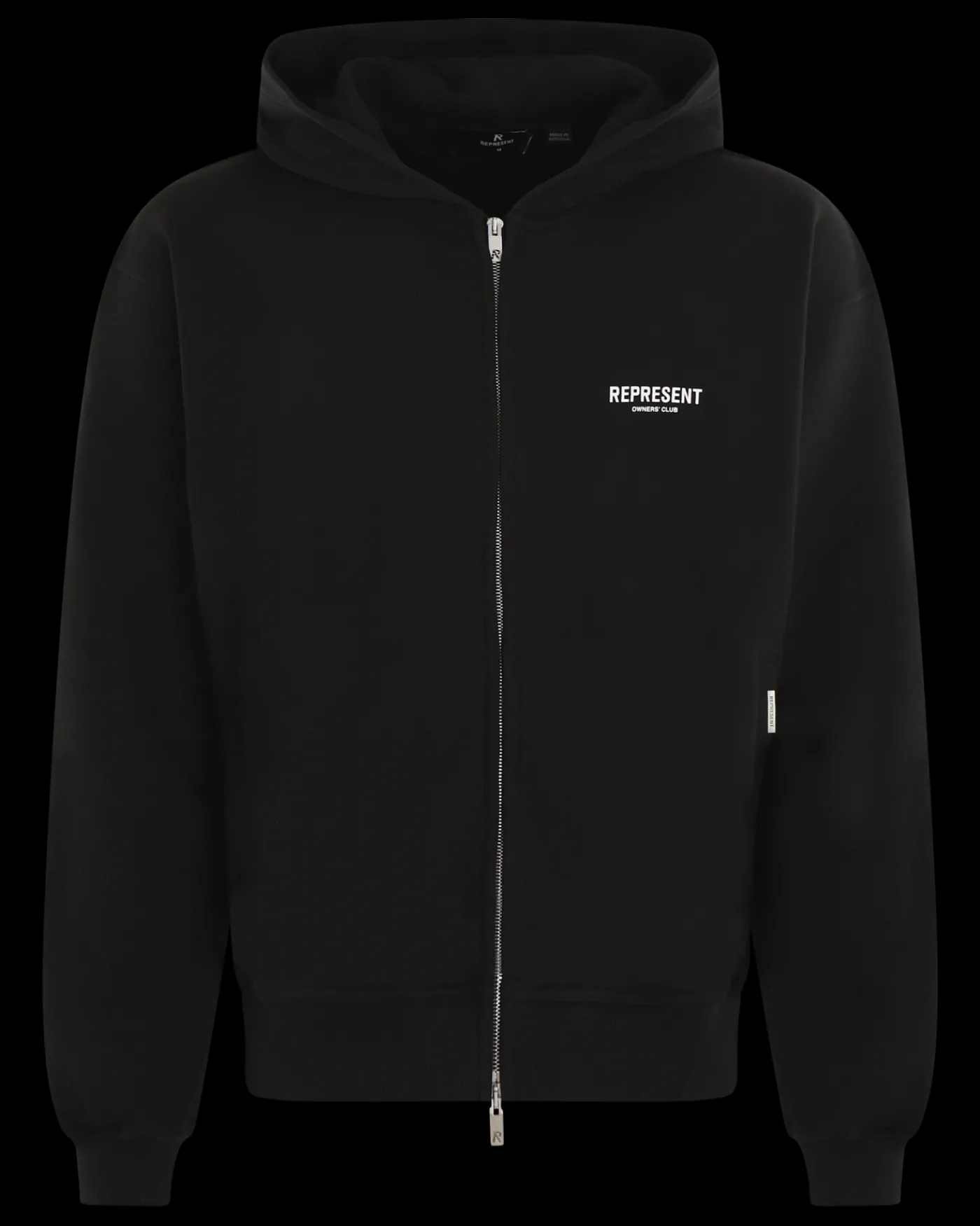 Heren Owners Club Zip Hoodie Zwart