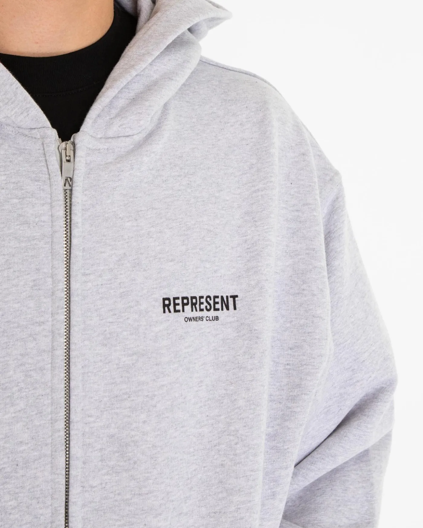 Heren Owners Club Zip Hoodie Grijs