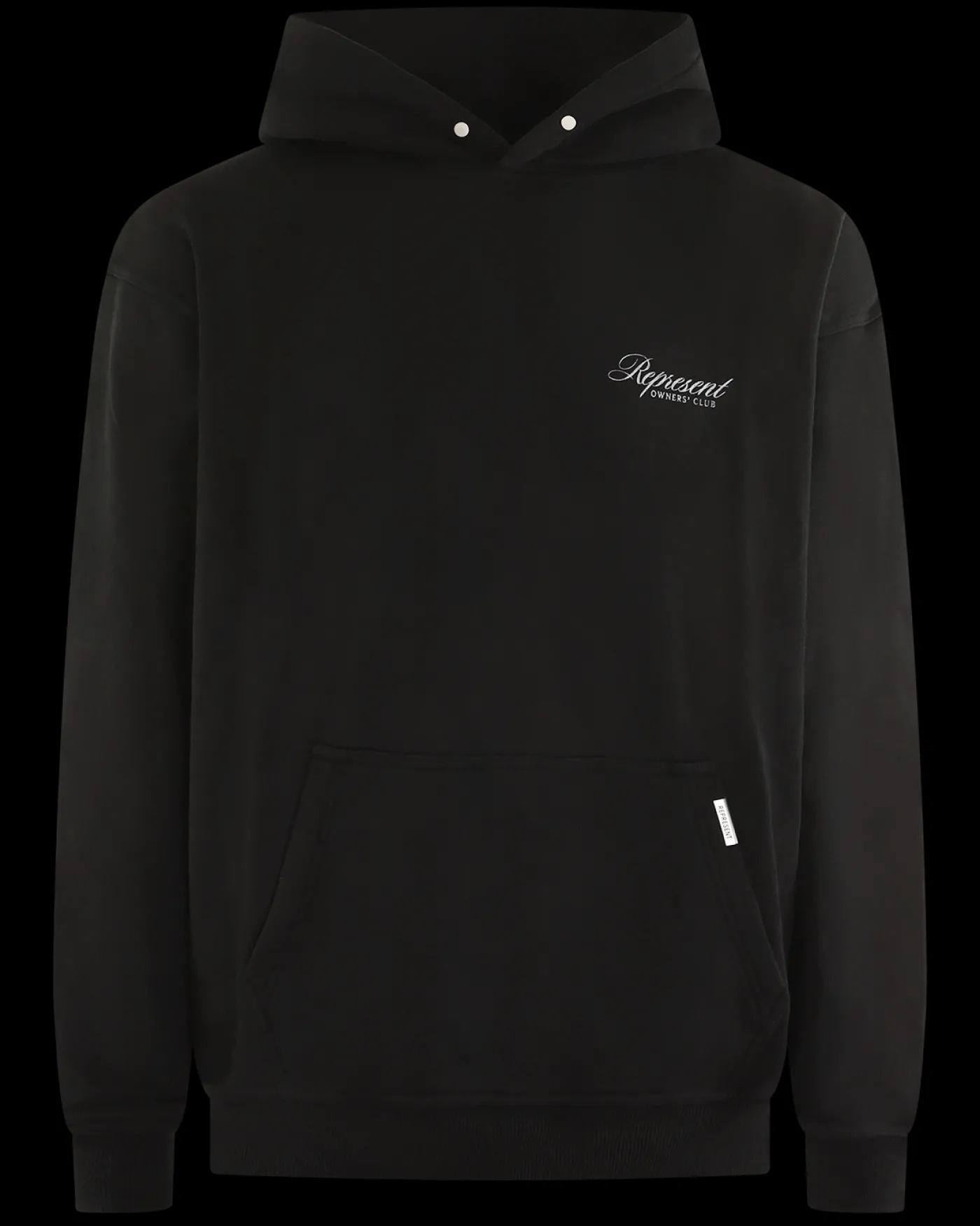 Heren Owners Script Hoodie Zwart