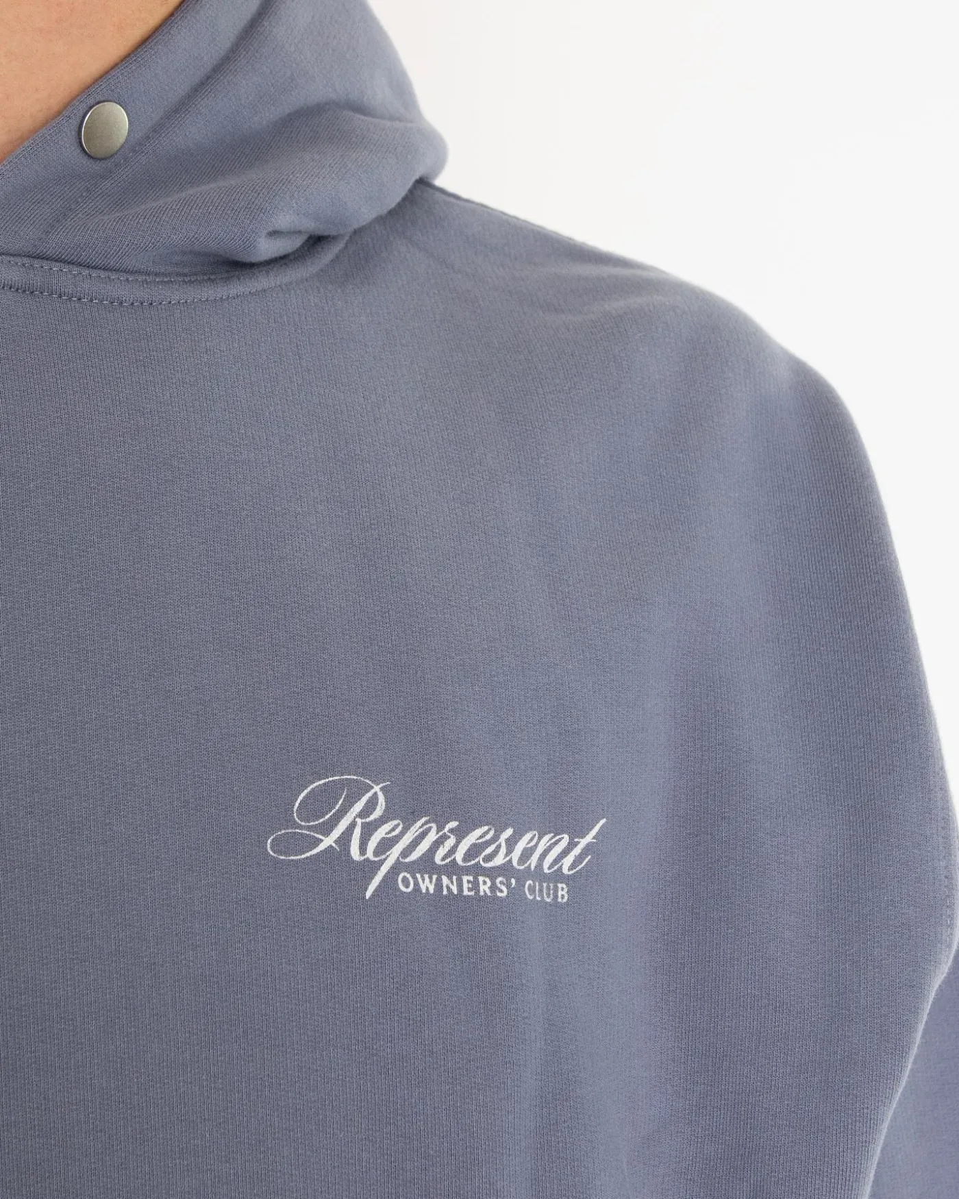 Heren Owners Script Hoodie Blauw