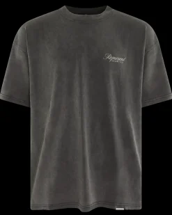 Heren Owners Script T-Shirt Blauw