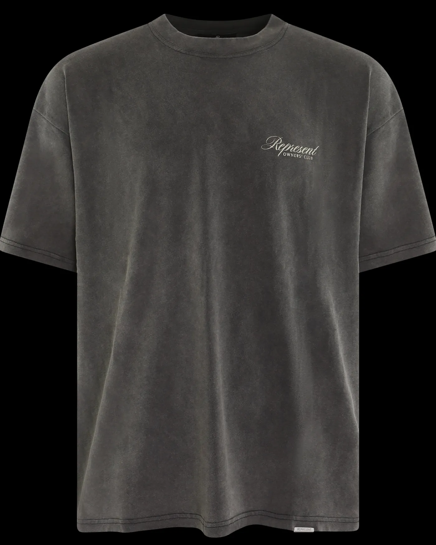 Heren Owners Script T-Shirt Blauw