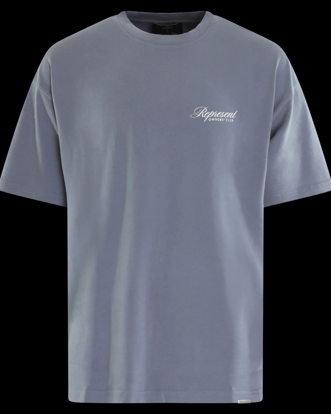 Heren Owners Script T-Shirt Blauw