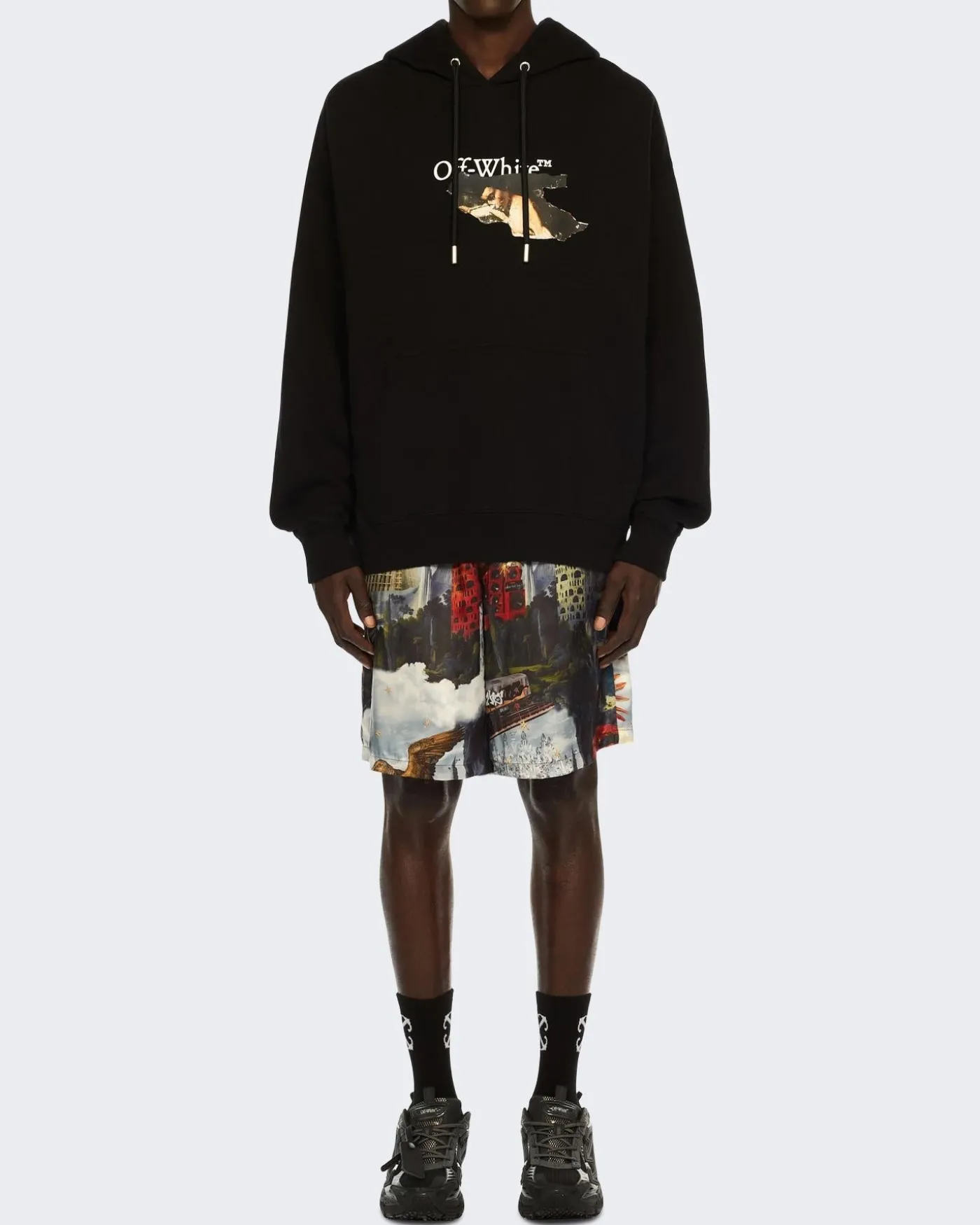 Heren PAINT ARROW SKATE HOODIE