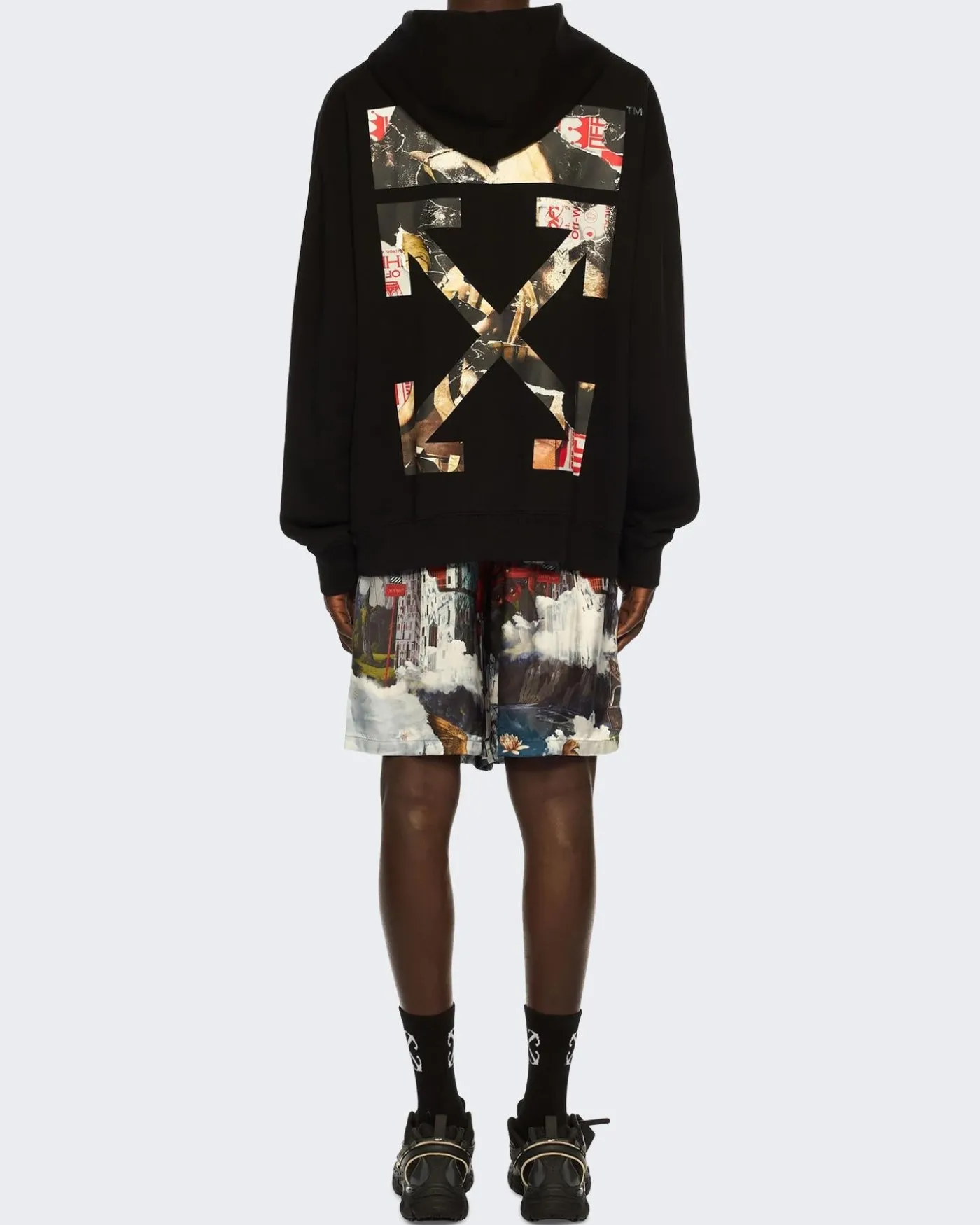 Heren PAINT ARROW SKATE HOODIE