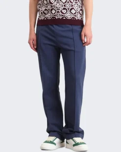 Heren Patch Open Hem Jogging Blauw