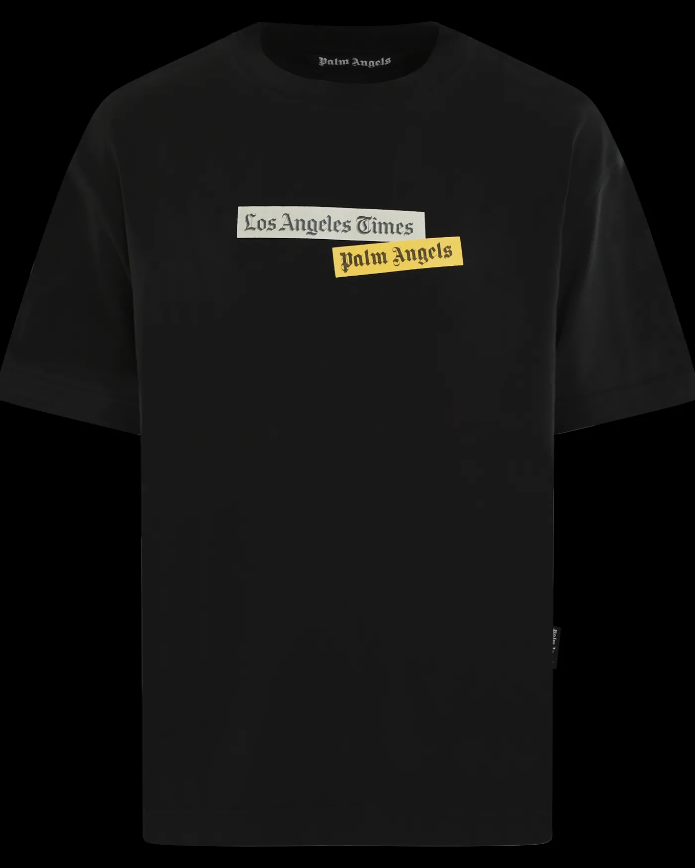 Heren Paxlatimes Reg T-Shirt Zwart