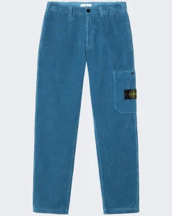 Heren Pocket Trousers Blauw