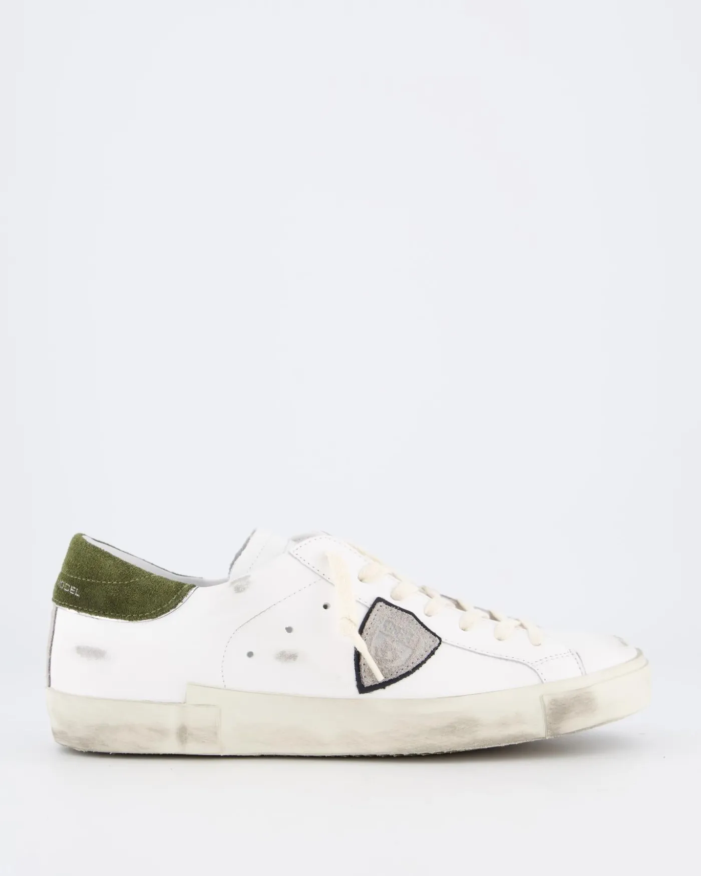 Heren Prsx Low Sneaker Wit/Groen