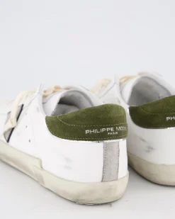 Heren Prsx Low Sneaker Wit/Groen