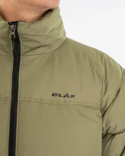 Heren Puffer Jacket Groen