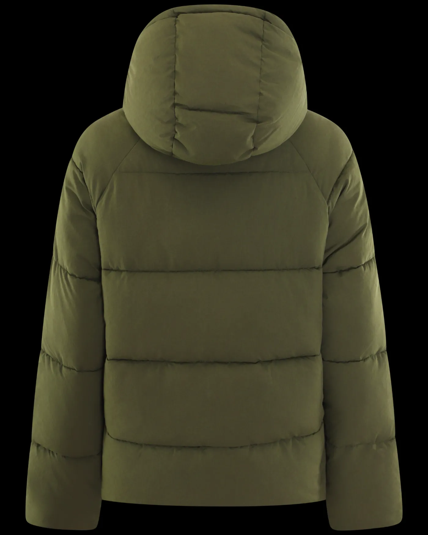 Heren Relaxed Puffer Groen