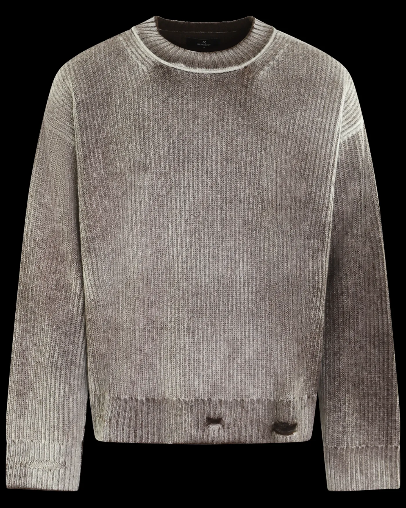 Heren Reversible Fade Out Sweater