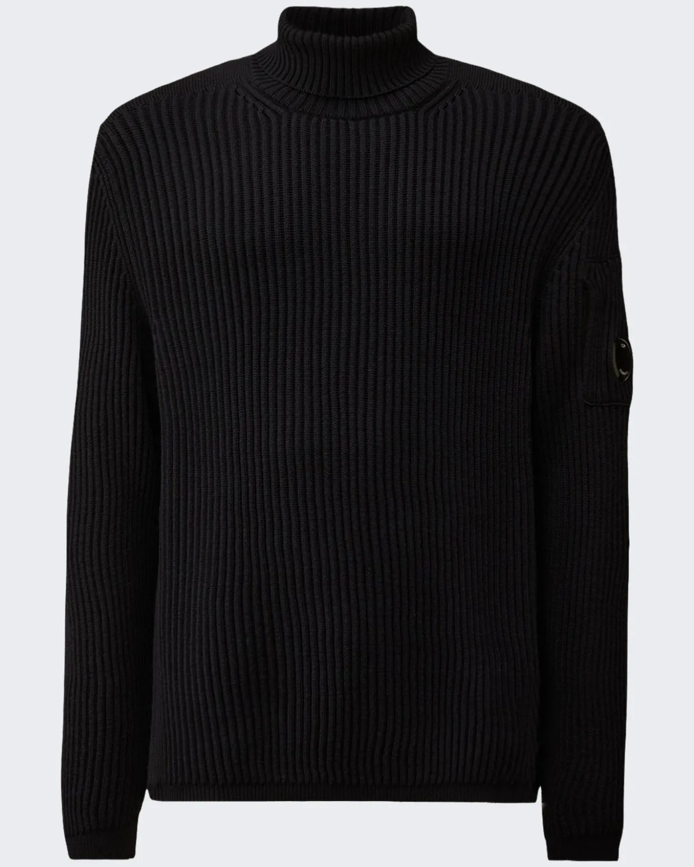 Heren Re-Wool Lens Sweater Blauw