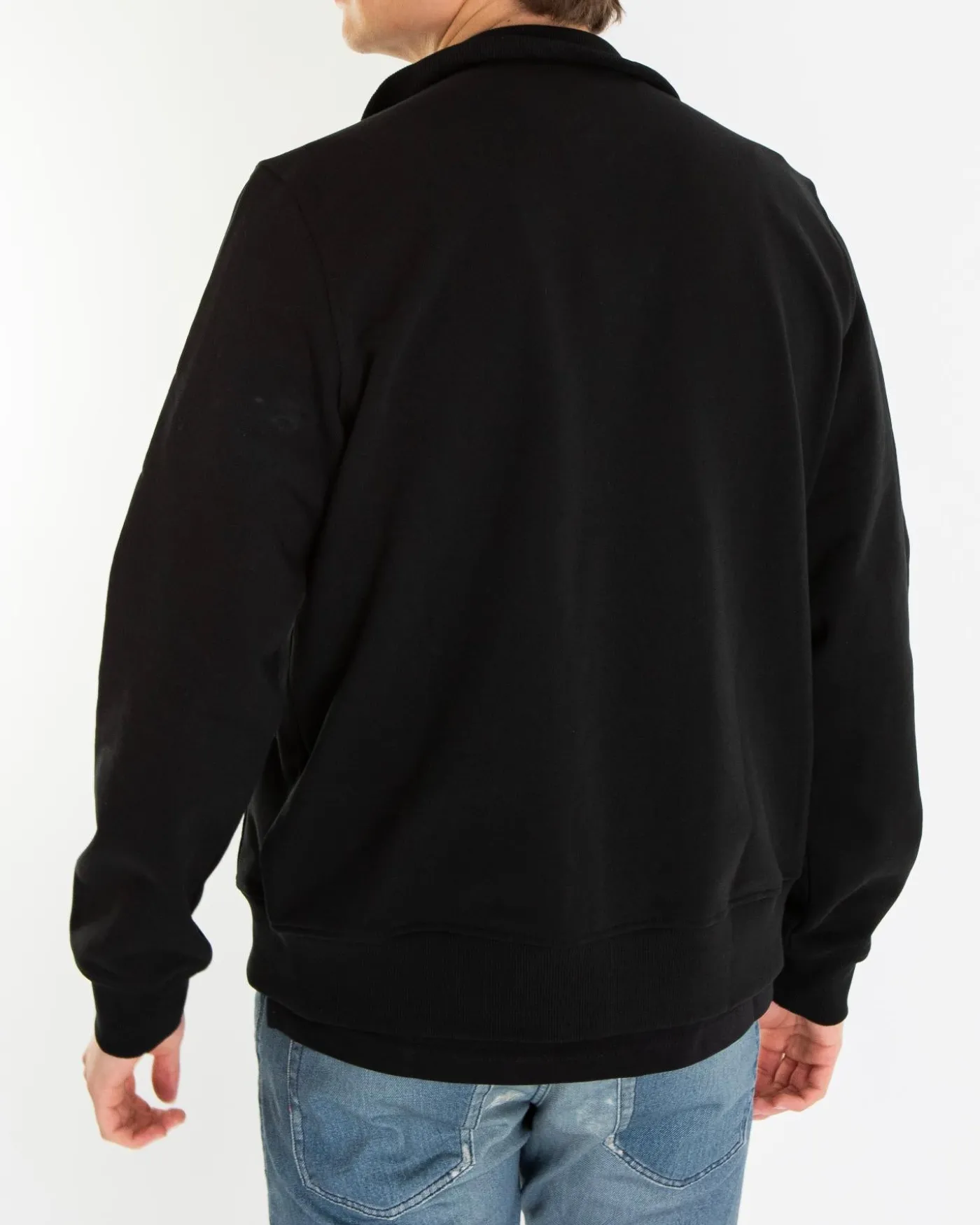 Heren S-Ginni-Zip-Od Zwart