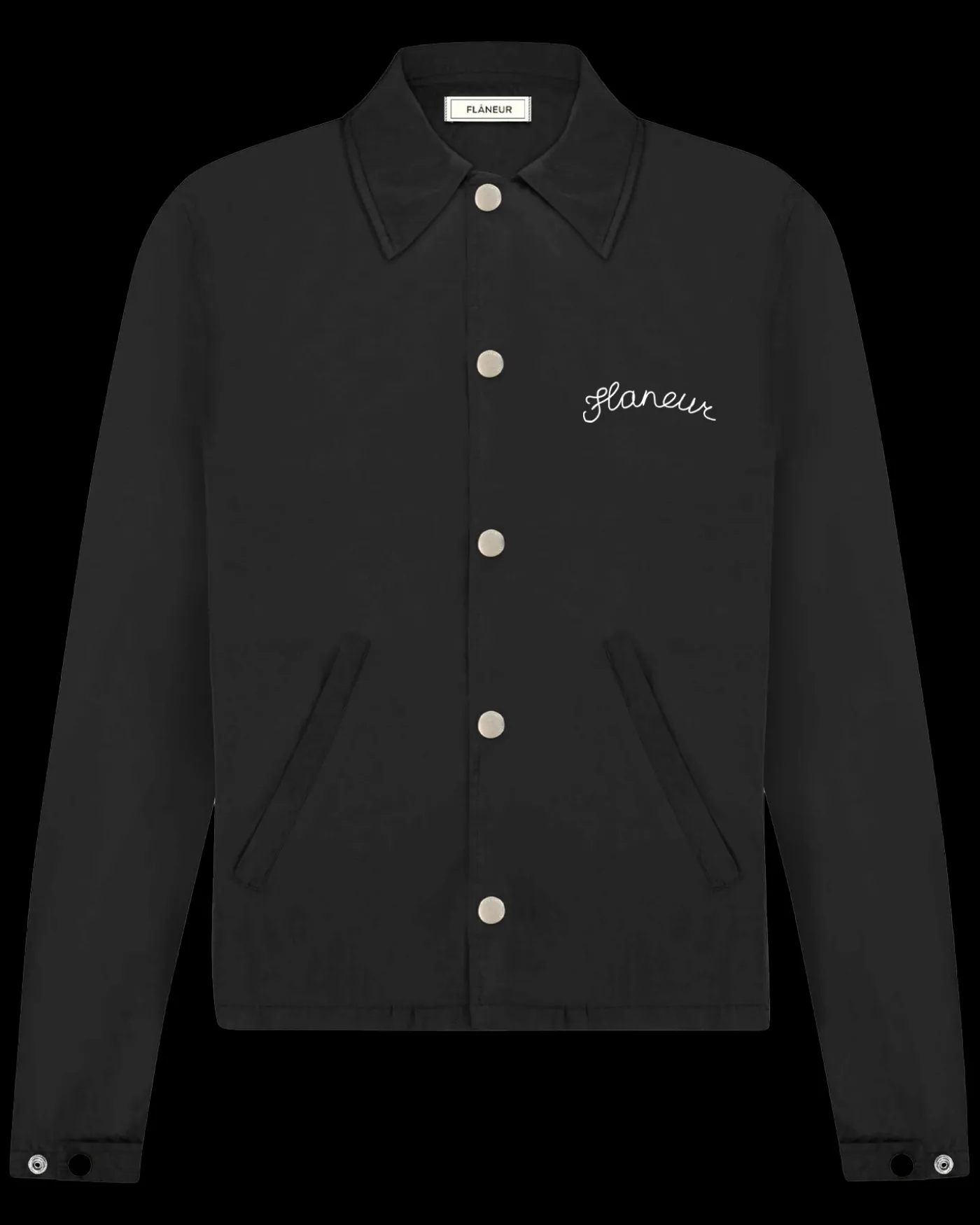 Heren Signature Coach Jacket Zwart
