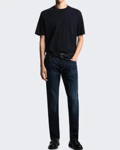 Heren Slim-fit Jeans Blauw
