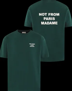 Heren Slogan T-Shirt Groen