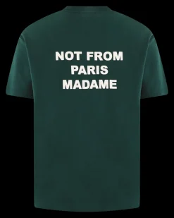 Heren Slogan T-Shirt Groen