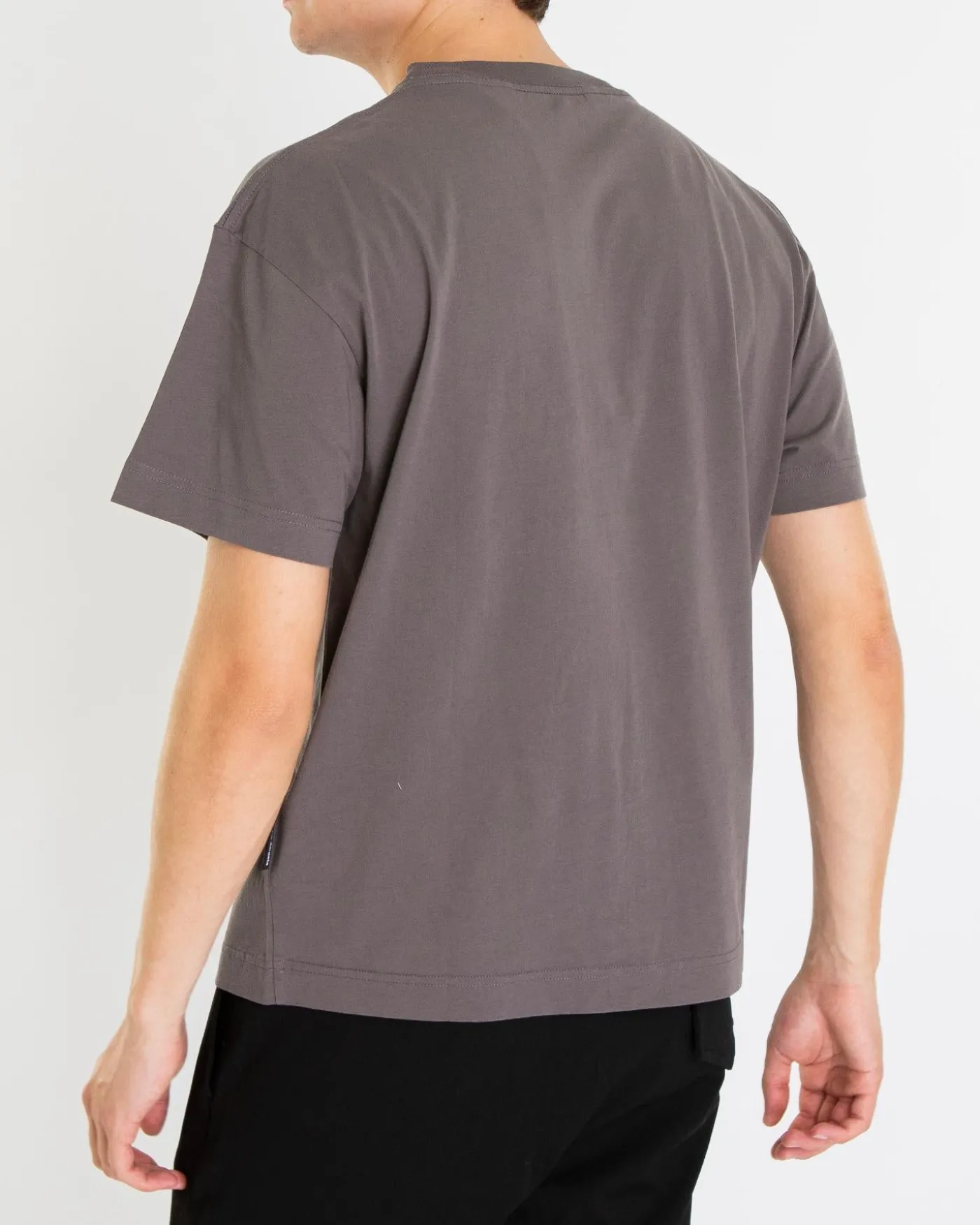 Heren Snake Box T-Shirt Grijs