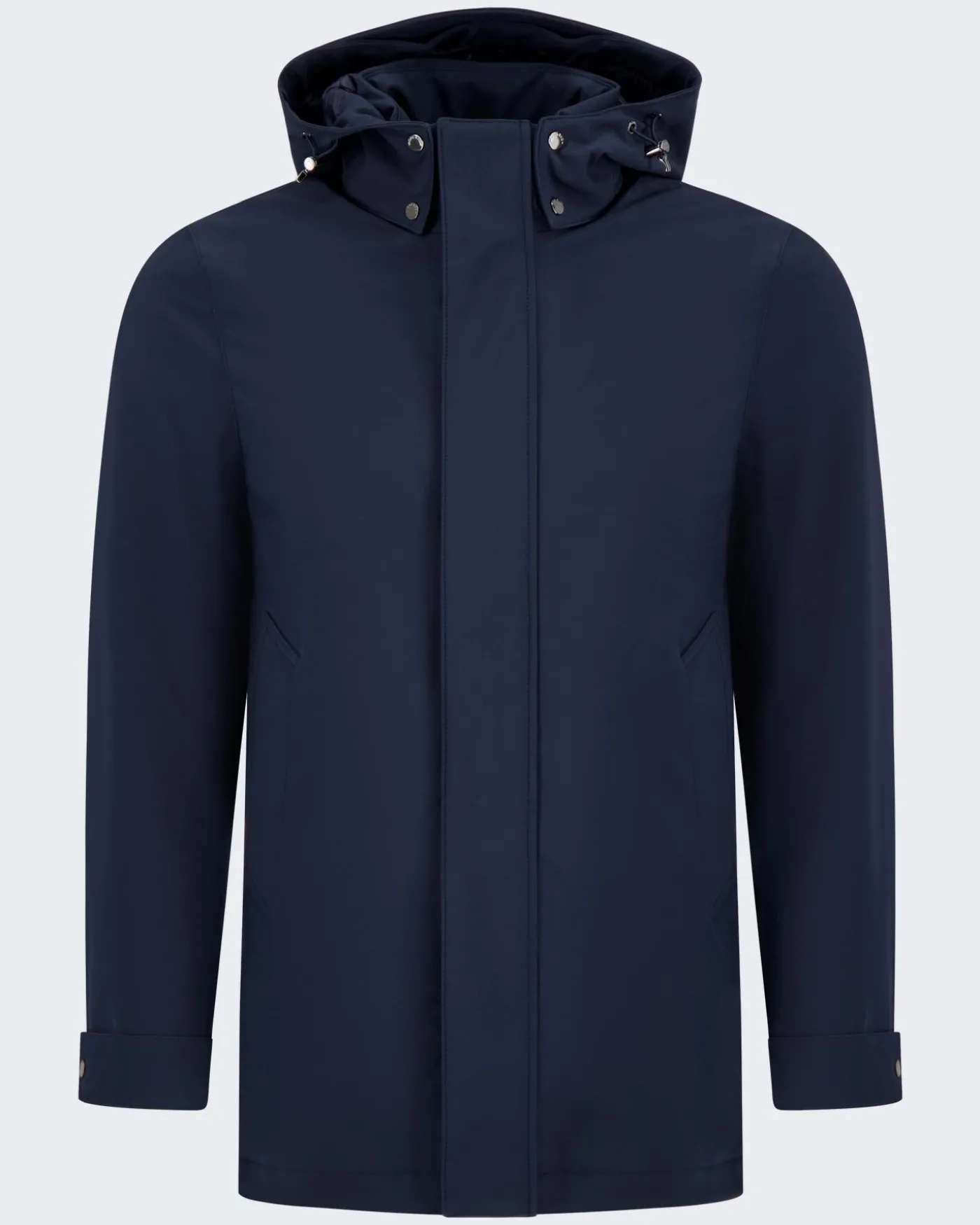 Heren Soft Shell Barrow Coat Blauw