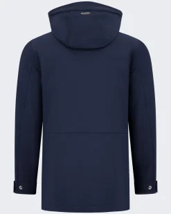 Heren Soft Shell Barrow Coat Blauw