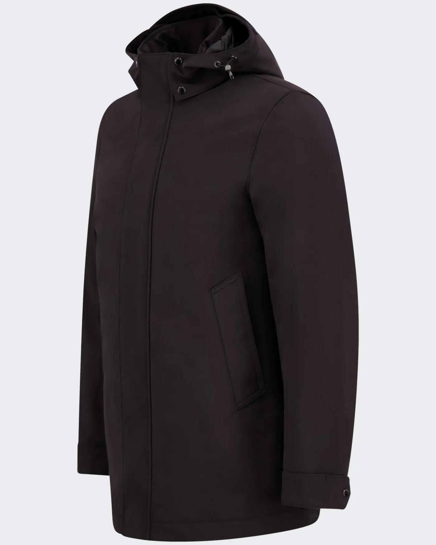 Heren Soft Shell Barrow Coat Zwart