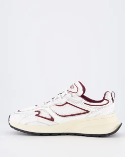 Heren Sprinter Sneaker Wit/Bordo