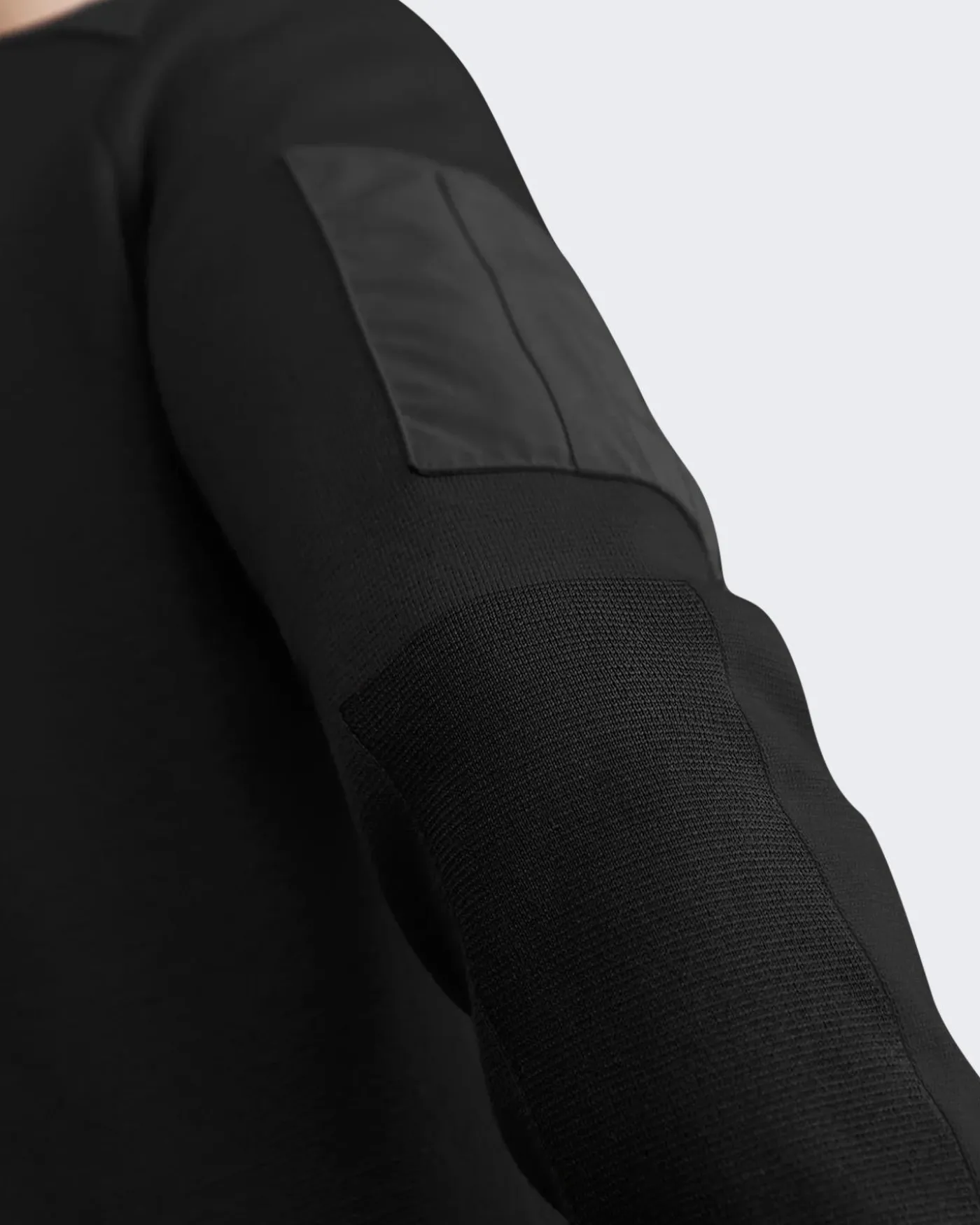 Heren Stormont 1/4 Zip Sweater Zwart
