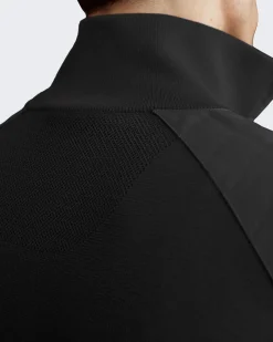 Heren Stormont 1/4 Zip Sweater Zwart
