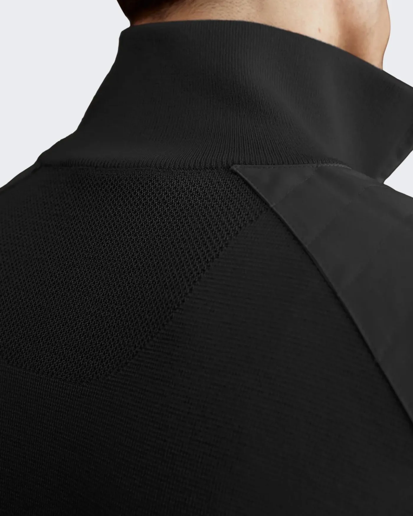 Heren Stormont 1/4 Zip Sweater Zwart