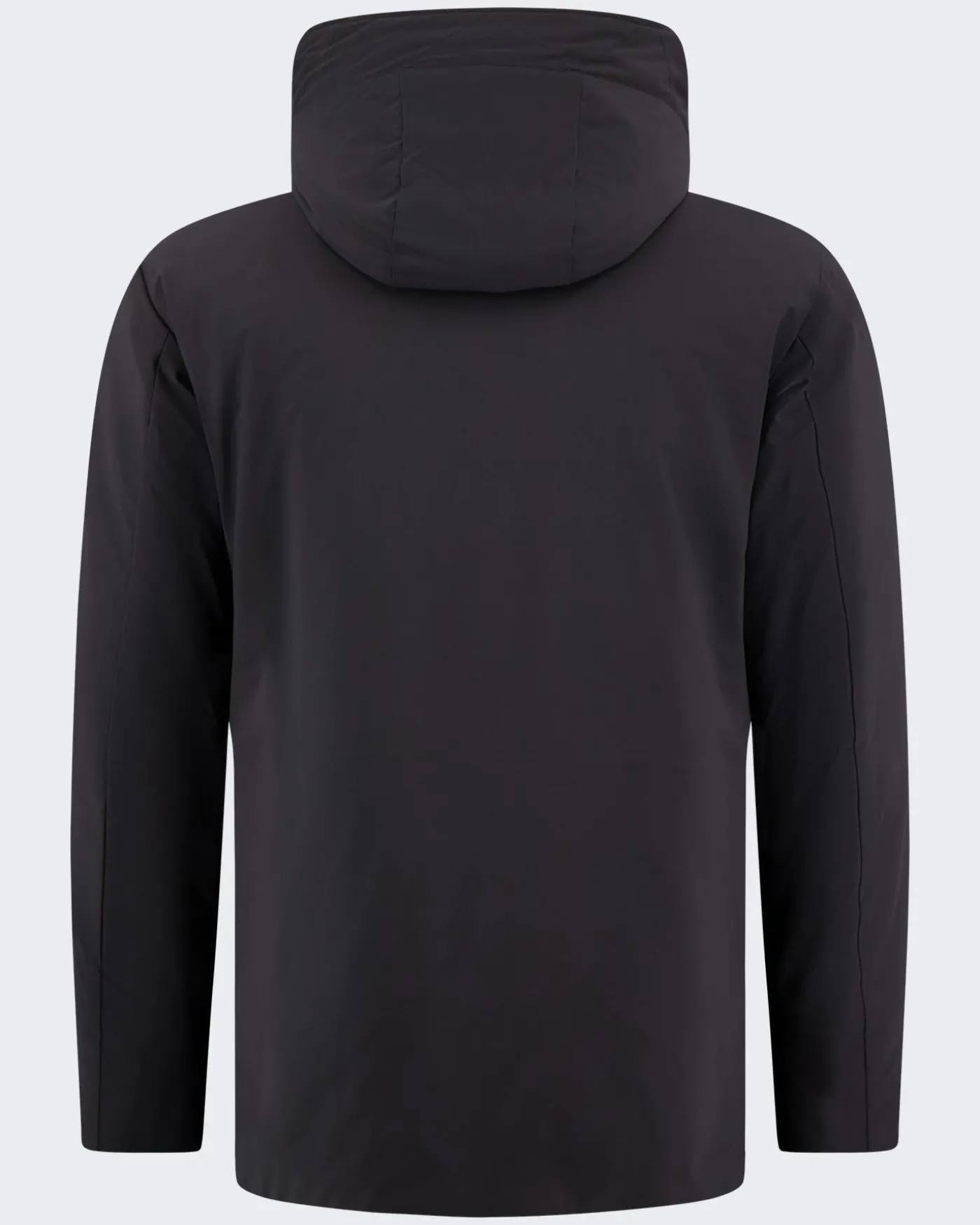 Heren Stretch Arctic Parka Zwart