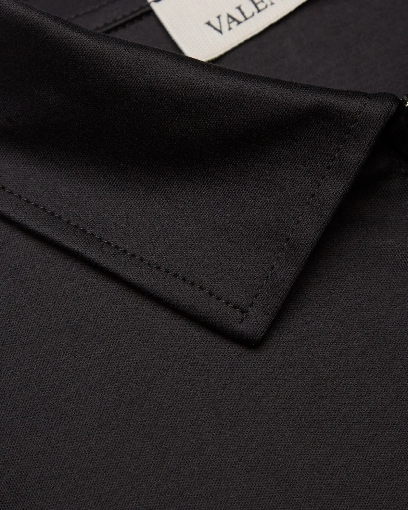 Heren Supima Polo Zip Collar L/S