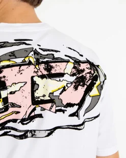 Heren T-Boxt-T24 T-Shirt Wit