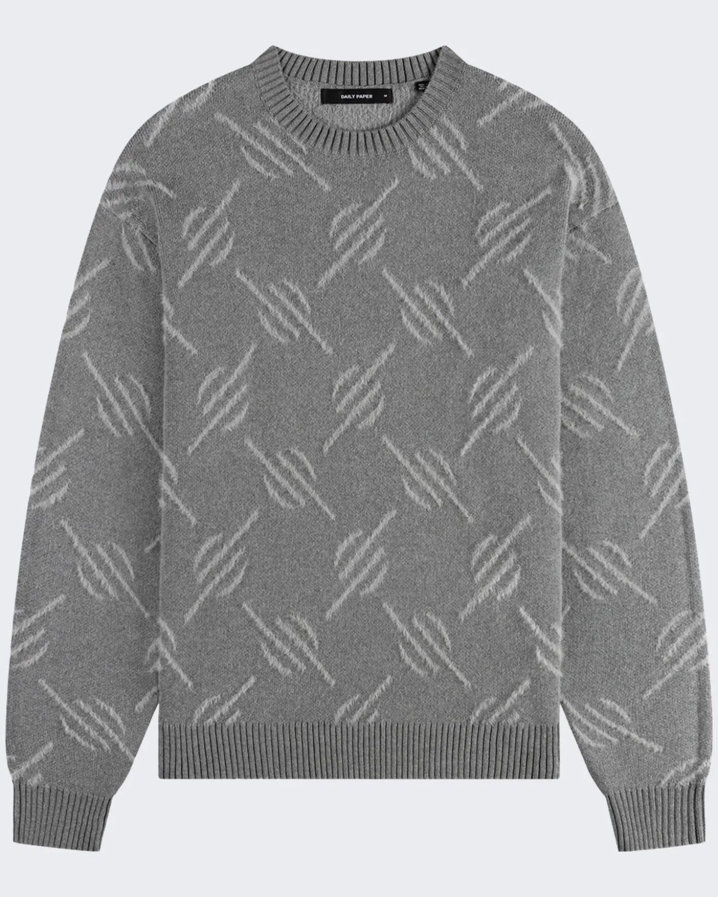 Heren Tevin Monogram Knit Sweater